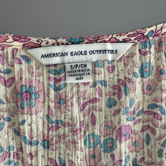 American Eagle Floral Boho Romper - Picture 7 of 7